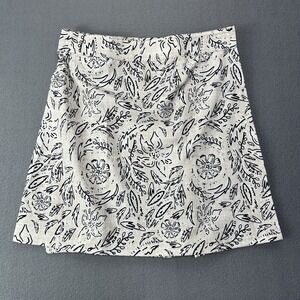 RIP SKIRT Hawaii 201 Floral Rustica True Wrap Casual Skirt Size Medium